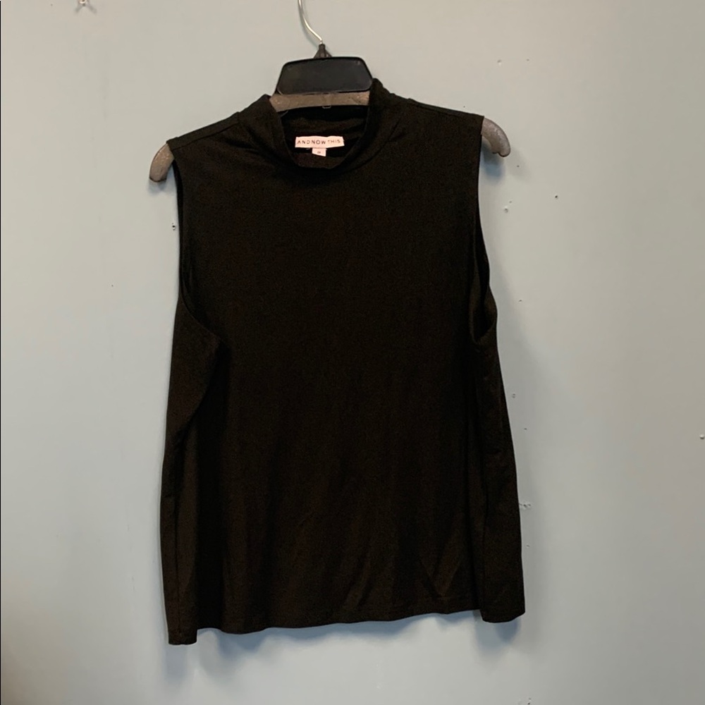 Elegant Black Sleeveless Top
